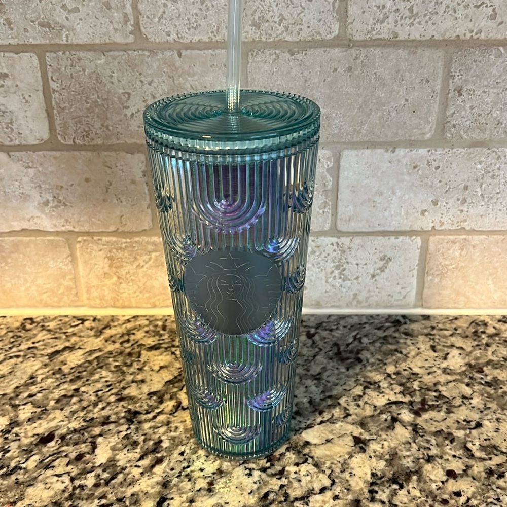 Starbucks, iridescent, shiny tumble